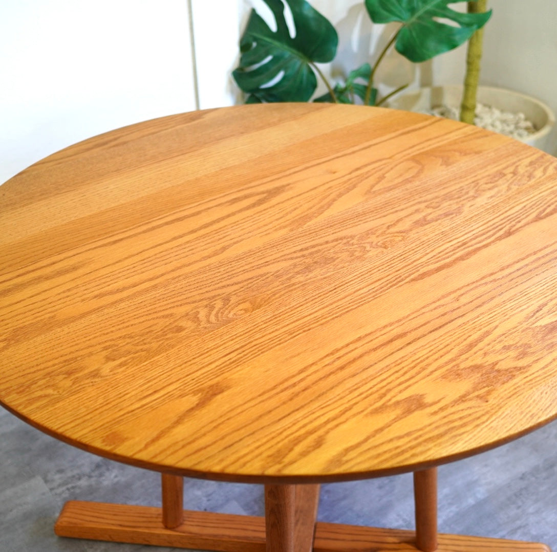 アクタス / ACTUS タイム / THYME ラウンド ダイニングテーブル 中古