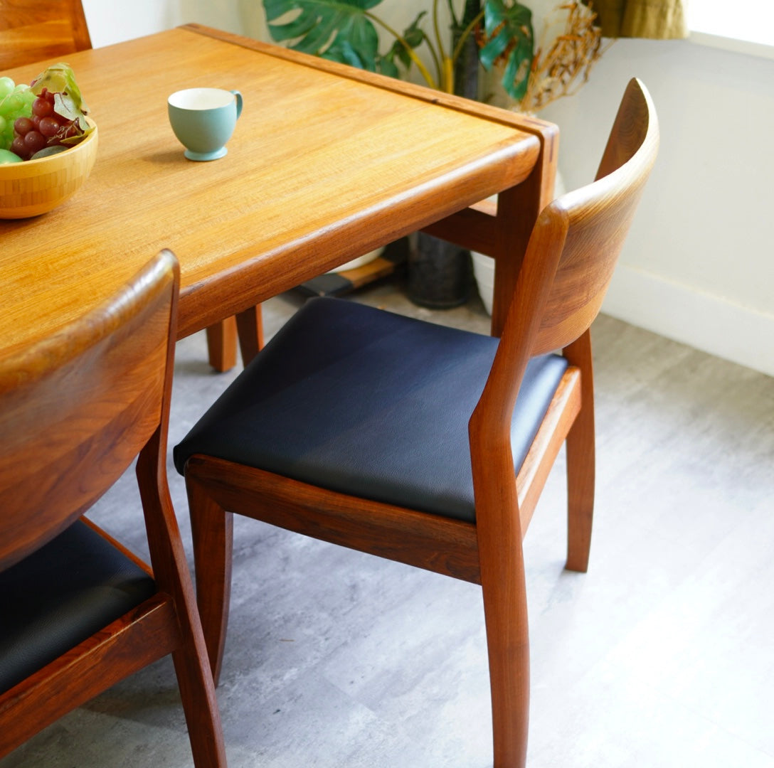 朝日木材加工 BOSCO ダイニングチェア 椅子 チーク材 北欧風