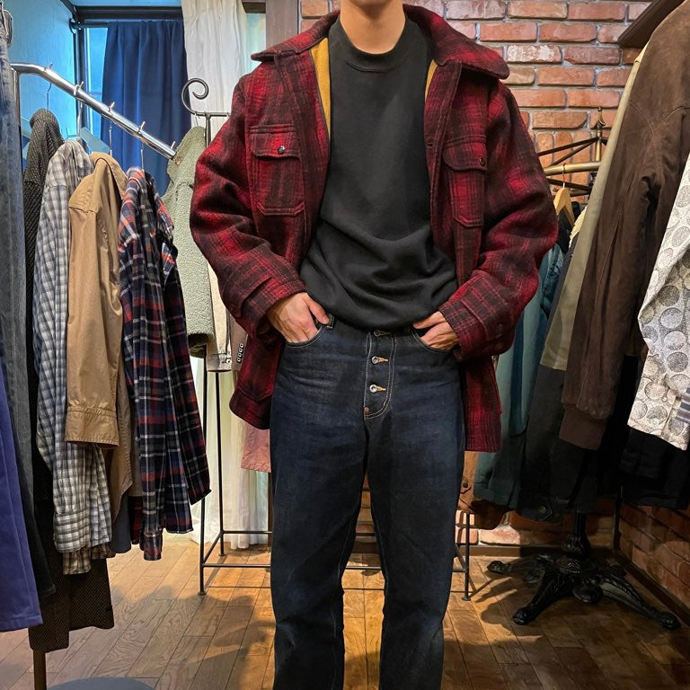 古着】 60-70s ウールリッチ/WOOLRICH ハンティングジャケット 赤