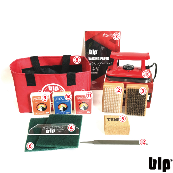 楽天市場】スキー スノボのチューンナップ用blpホットワックスセット