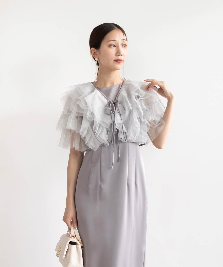 SALE】チュールフリルボレロセットワンピースRANDA公式サイト