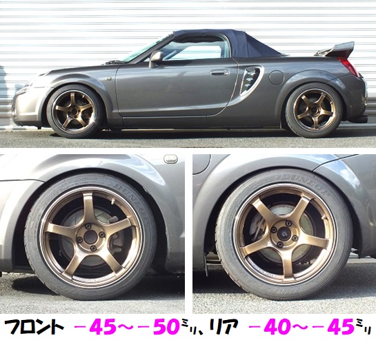 MR－S ZZW30 全長調整式車高調 『 Best☆i 』 開発完了