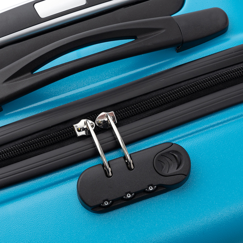 3-5泊] キッズトラベルキャリー クッションプラス 65L ブルー 4輪