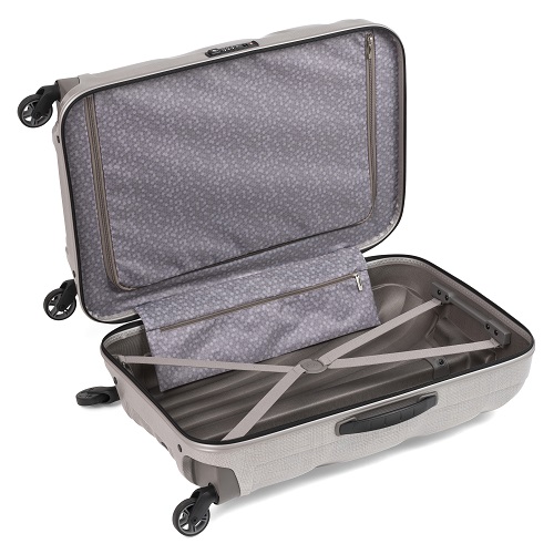 3-5泊]サムソナイト コスモライト スピナー 69 68L V22-306 パール