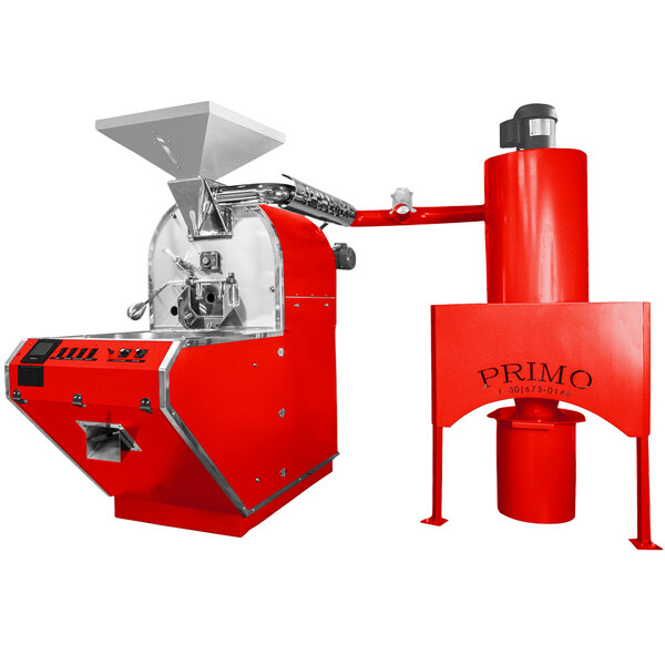 Primo SENTINEL-Xr20 Customizable Red 20 kg (44 lb.) Coffee Roaster