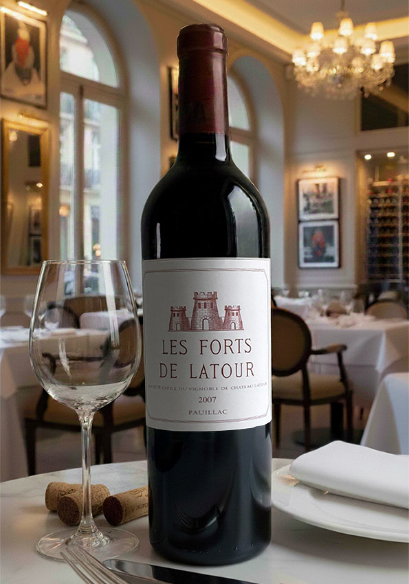 富沢酒店：2007年レ・フォール・ド・ラトゥール 750ml