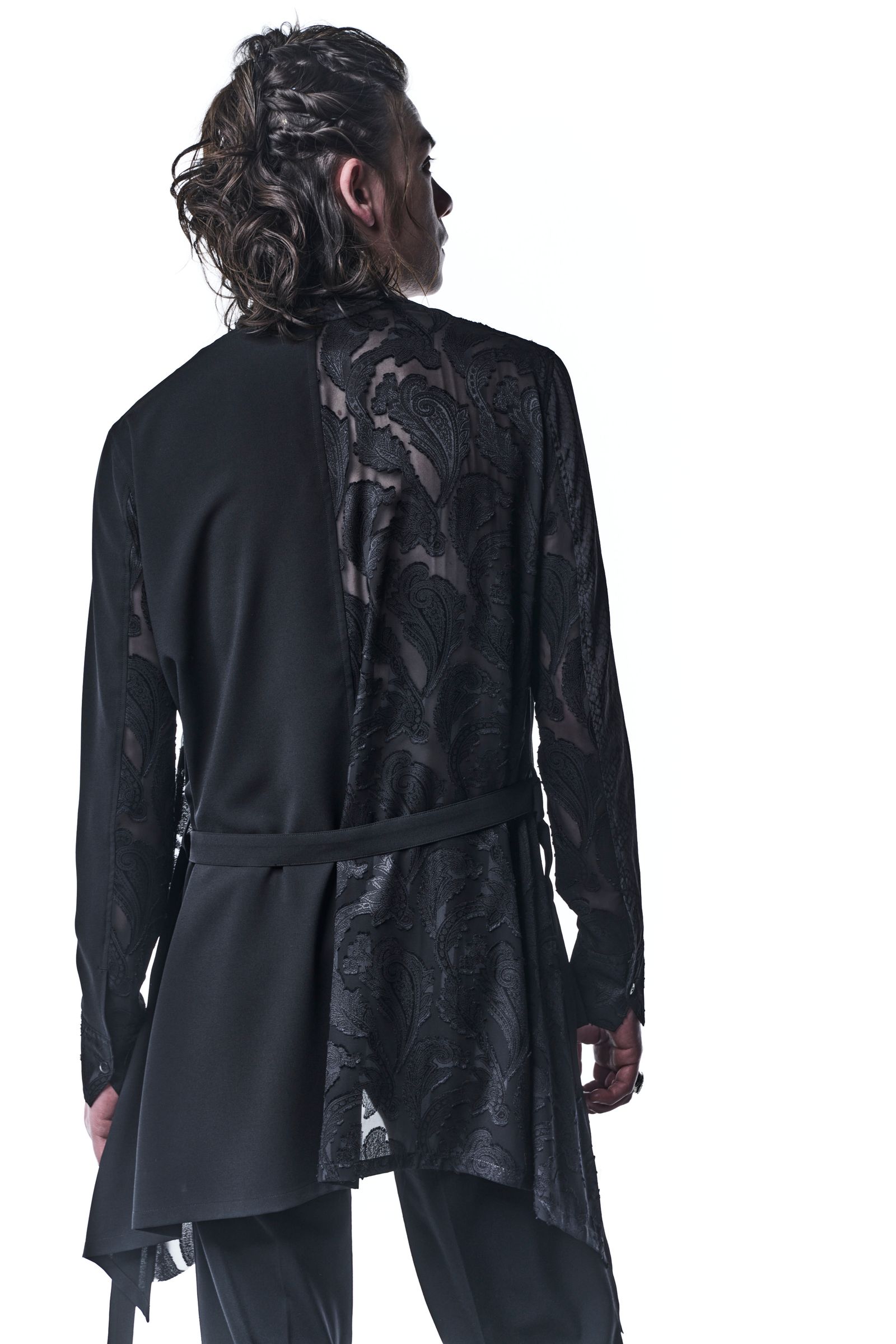 kiryuyrik - StoalShirts シャツ CrazyPattern / Black 【kiryuyrik