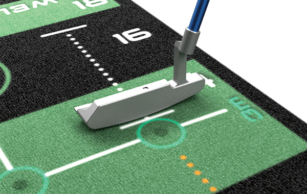 Wellputtマット4m ― タッチと方向性が同時に身につく革新的なゴルフの