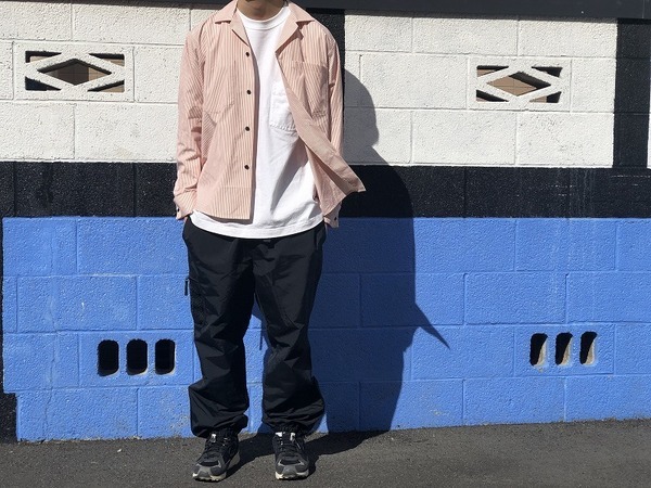 SUNSEA / サンシー 】より19AWの RED STRIPE GIGOLO SHIRT / レッド