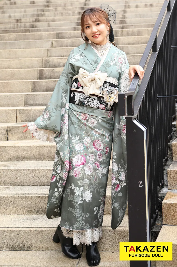 くすみカラーガーリー くすみグリーン/スモーキーカラー アンティーク