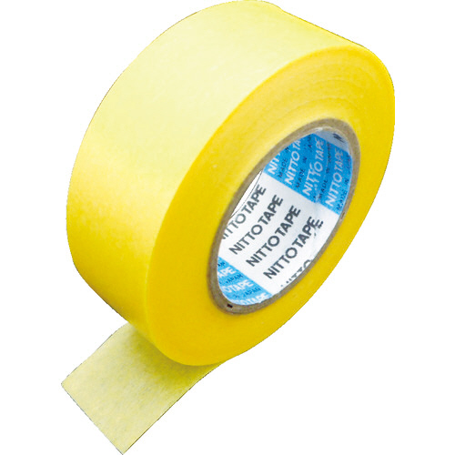 たのめーる】日東電工 和紙マスキングテープ NO.7239 24mm×18m 黄 7239