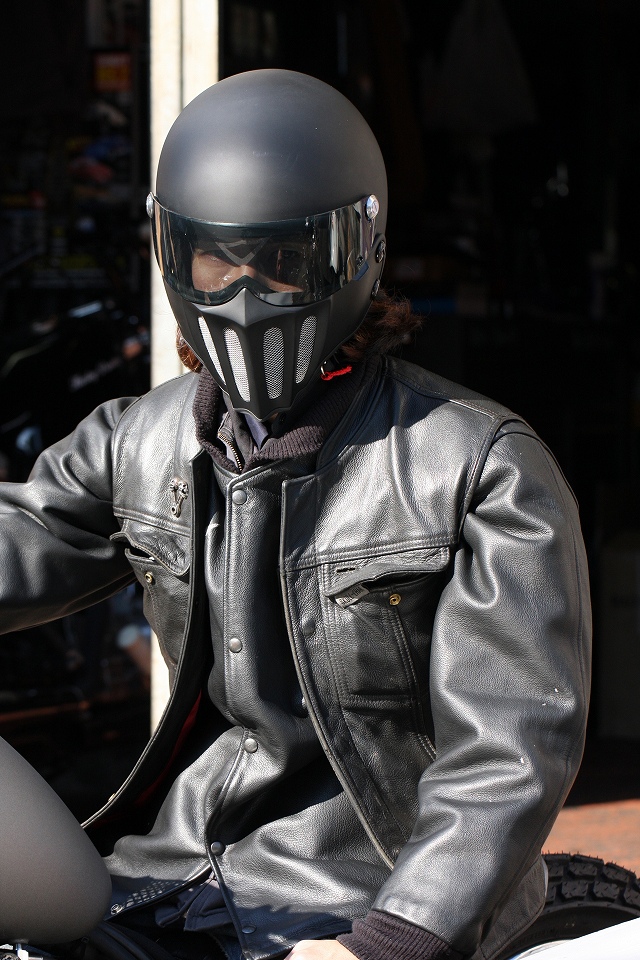 マッドマッスク J02 JETヘルメット SG規格 装着画 - TT&CO. ブログ