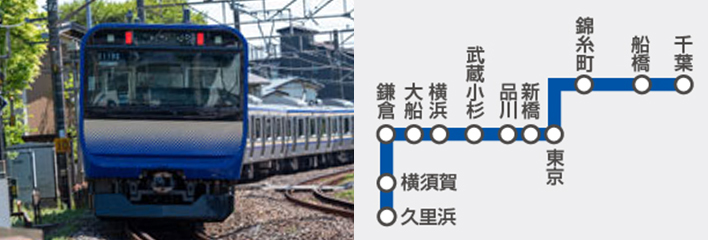 横須賀線・総武快速線の広告 | 交通広告のポータルサイト 交通広告