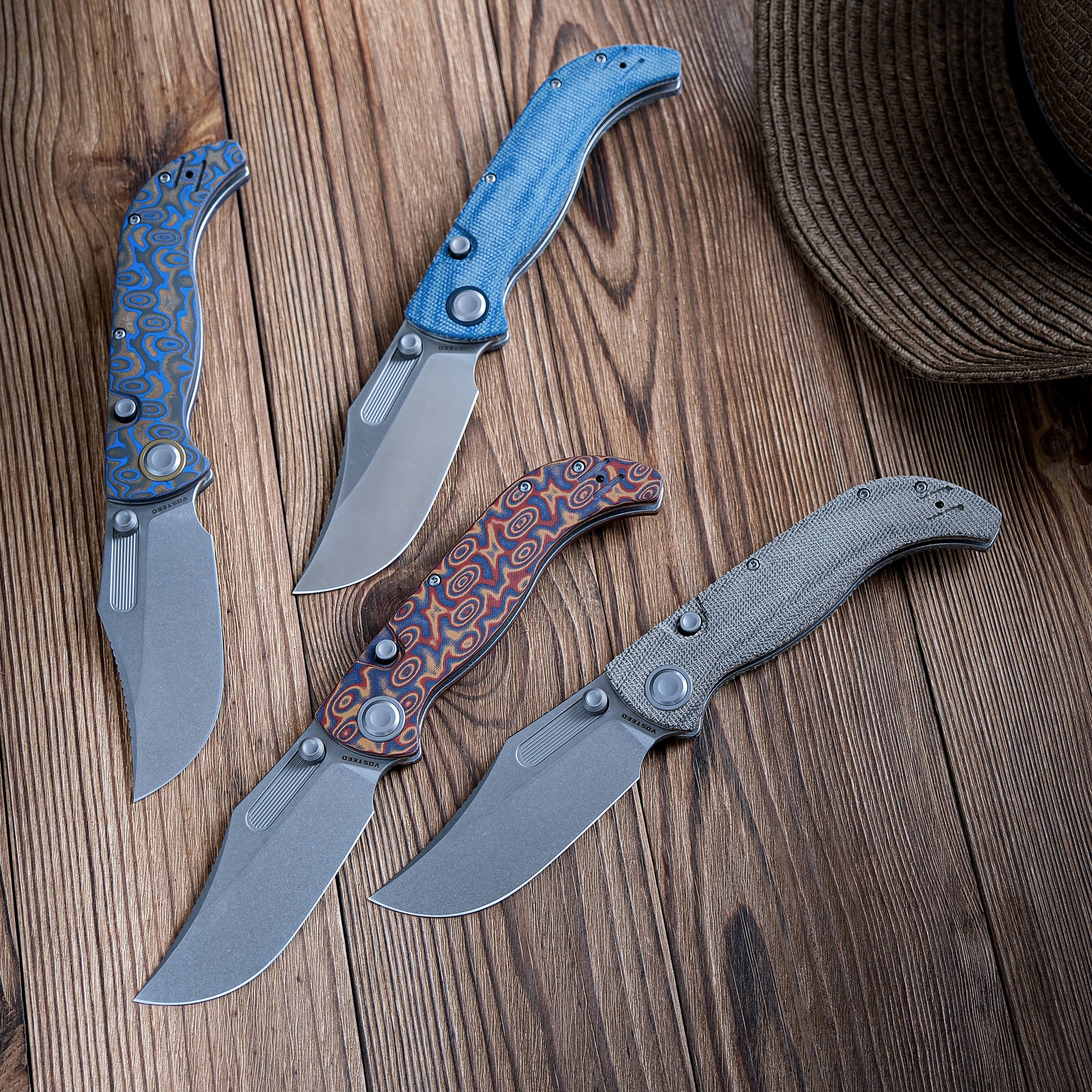 Naga Modern Navaja | A Gentleman's Knife Redefined in Blue