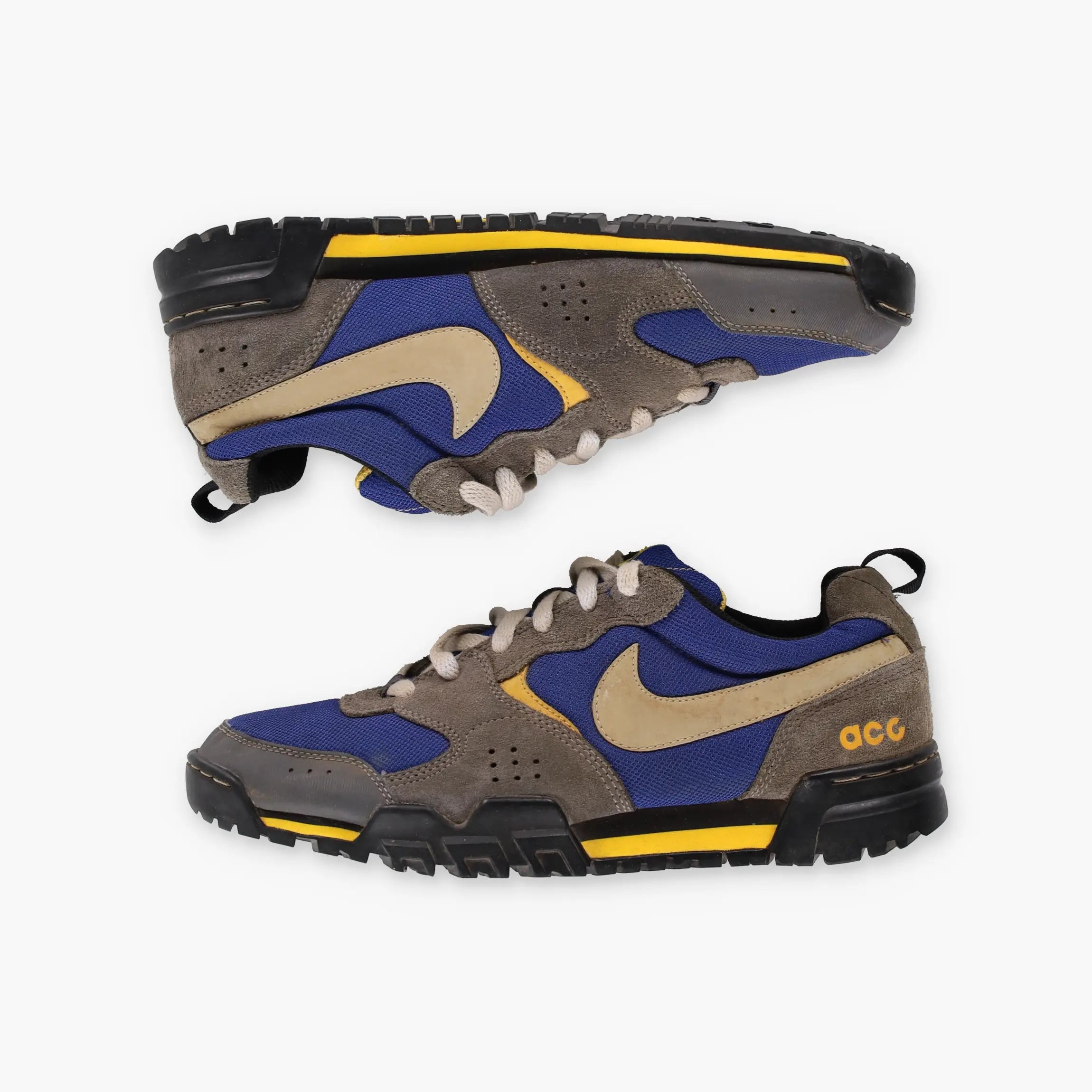 NIKE ACG Pyroclast 'Deep Royal/Maize' Low Sneakers (7.5) - Vintage