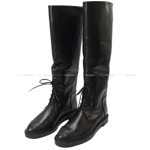 2023年 秋冬 新作 CHANEL シャネル ブーツ ロングブーツ レディース