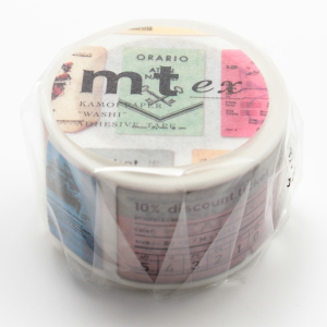 mt ex マスキングテープ チケット 30mm幅×10m巻 【廃番】 | ゆめ画材