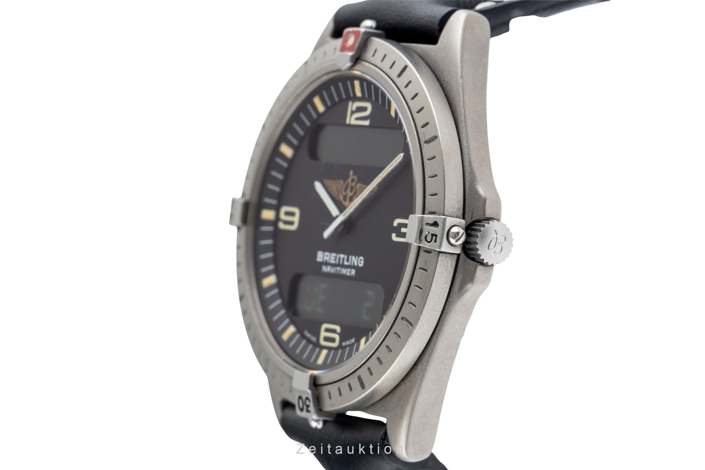 Breitling Aerospace chronograph titanium quartz Kal. B56 Ref