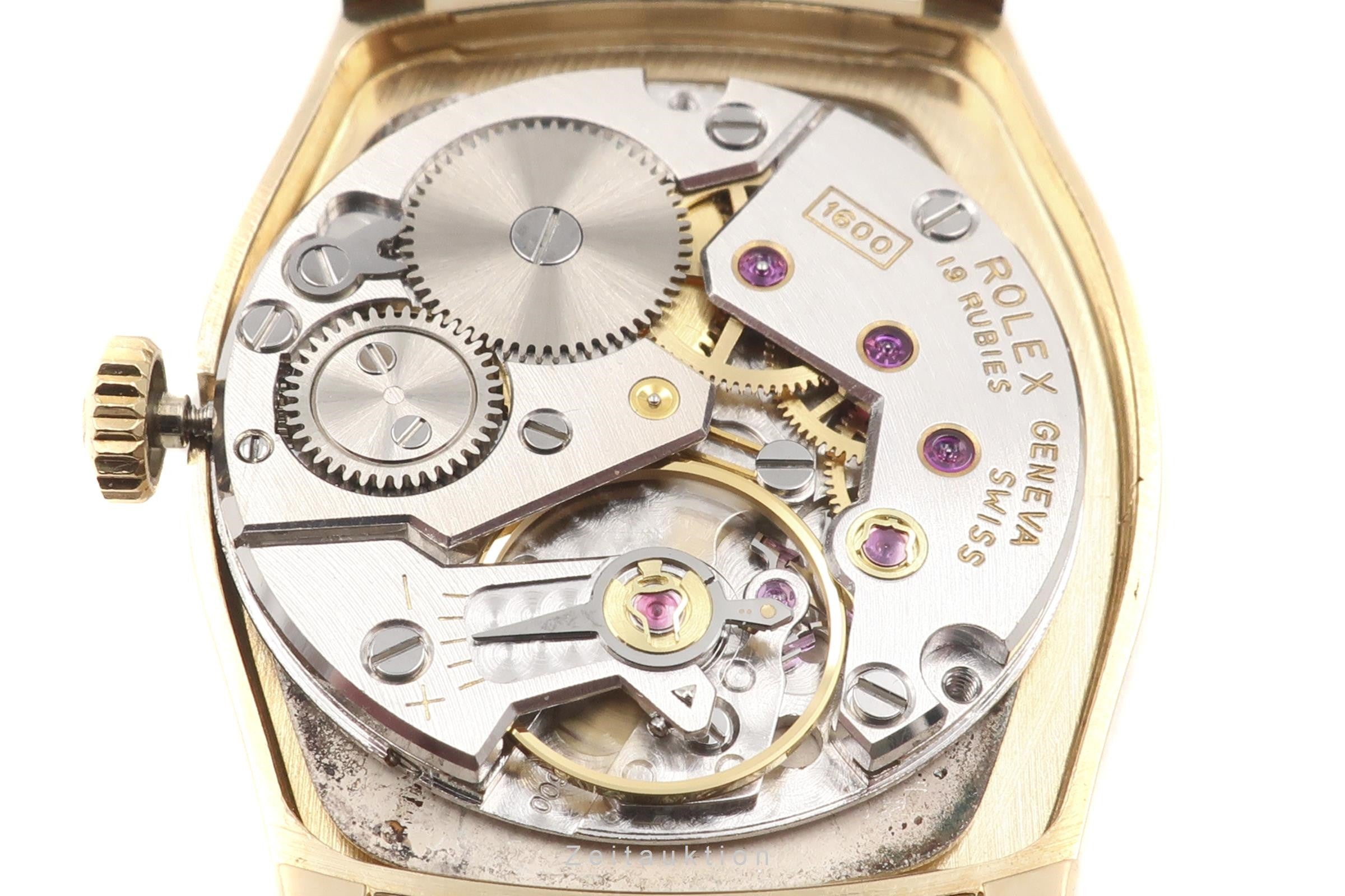 Rolex Cellini 18 ct gold manual winding Kal. 1600 Ref. 3803