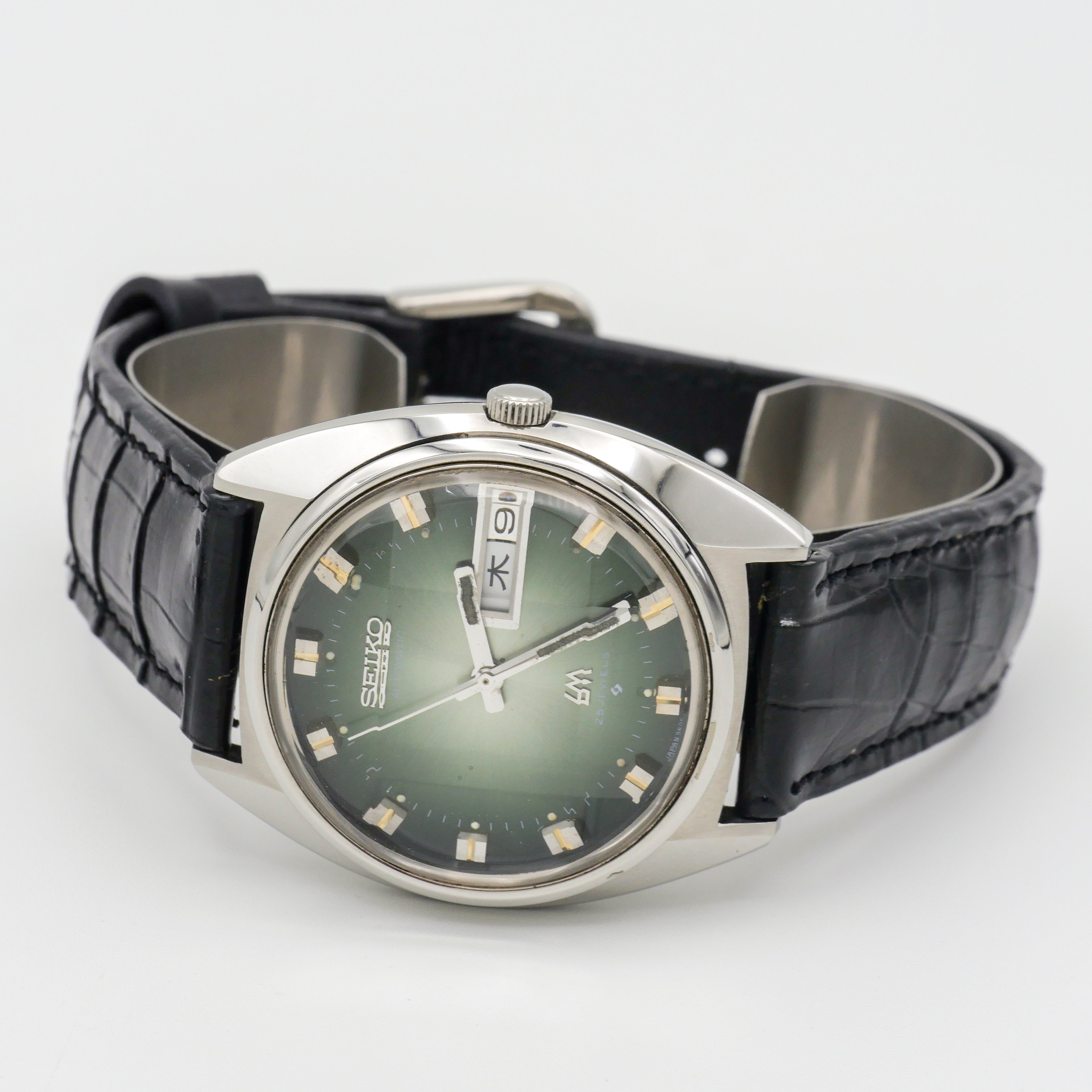 SEIKO LORD MATIC LM 23 JEWELS AUTOMATIC FACETED CRYSTAL REF. 5606