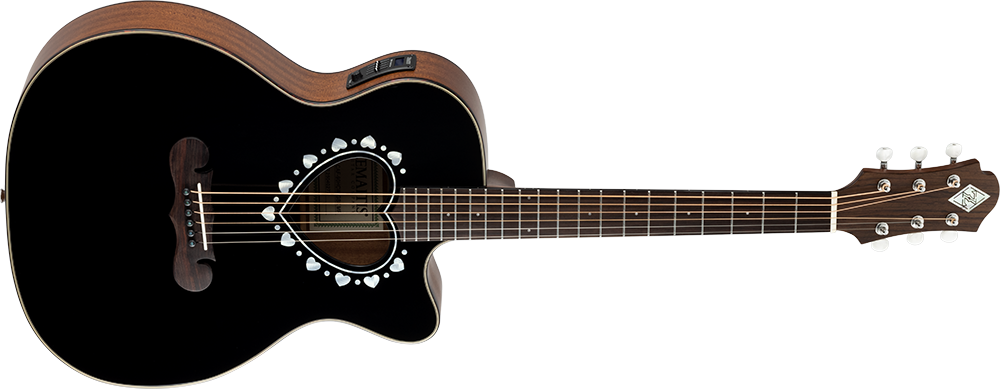 CAF-90HCW Gloss Black Mother of Pearl | Kanda Shokai ZEMAITIS® Web