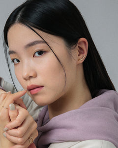 K18 K10 horn pierced earring ホーン ピアス – XOZ(クロスオズ)公式