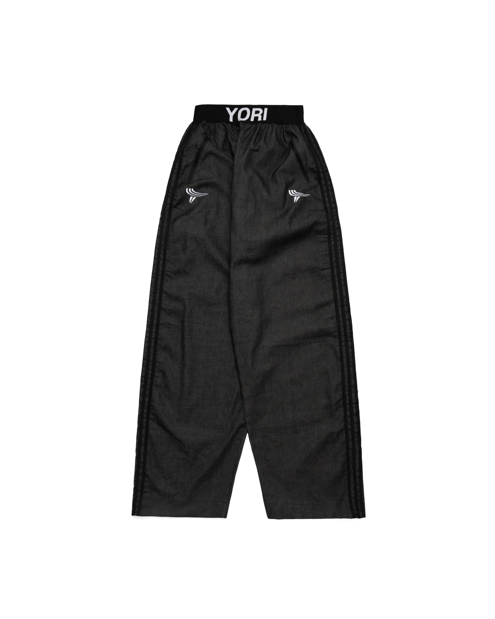Double Logo Elastic 5-Stripe Denim | YORI