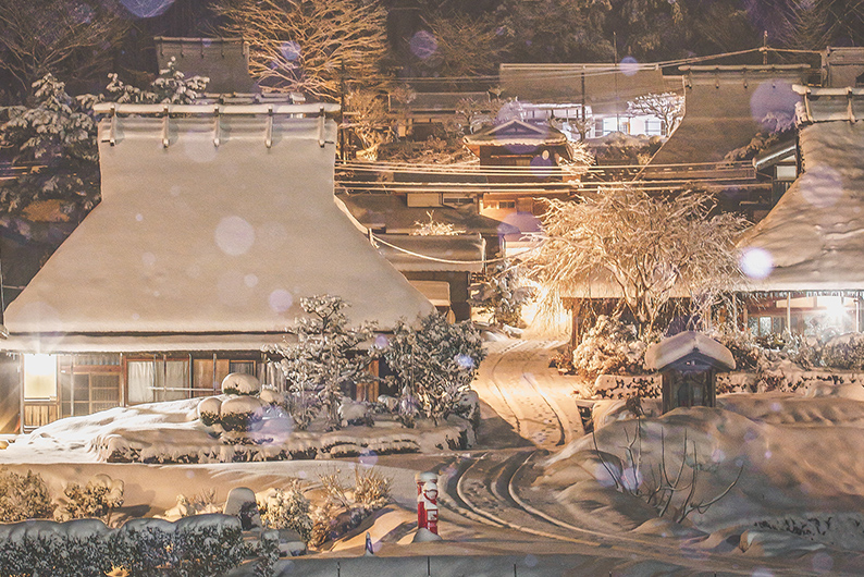 イベント｜美山かやぶきの里「冬灯廊」