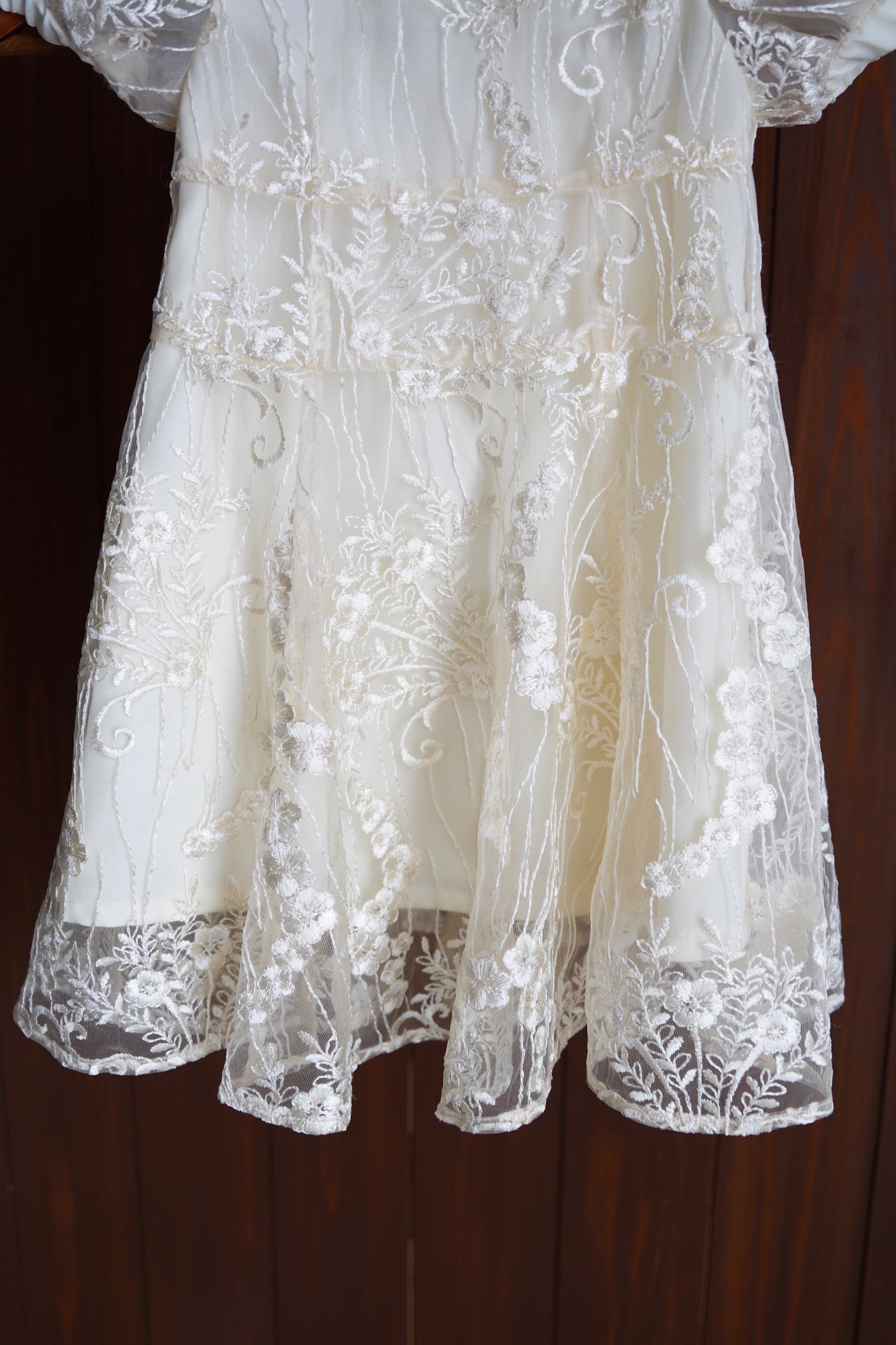 kids］lace flare dress – Acka online store