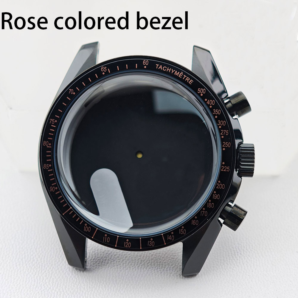 男性用金属ケース,時計ケース20mm,vk63ムーブメントに適合