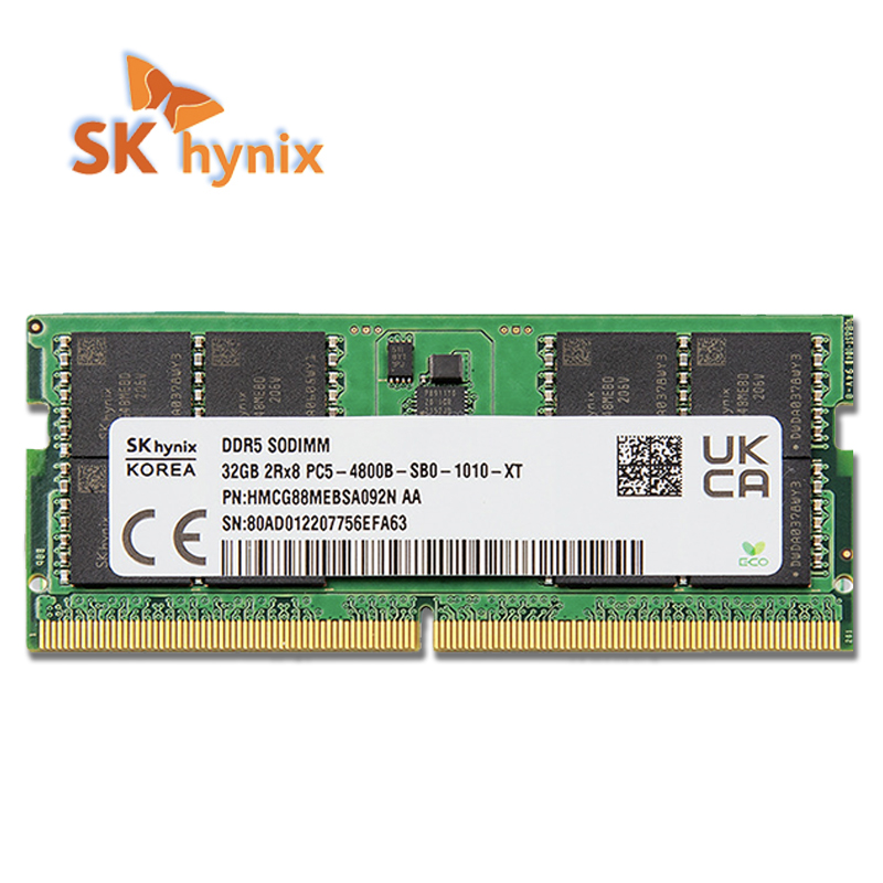 SK Hynix DDR5 Laptop Memory 32GB/64GB 4800MHz PC5-4800B SODIMM