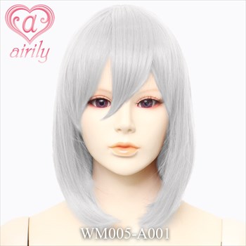 フラワーボブver.2 ホワイトシルバー(ホワイトシルバー): WIG