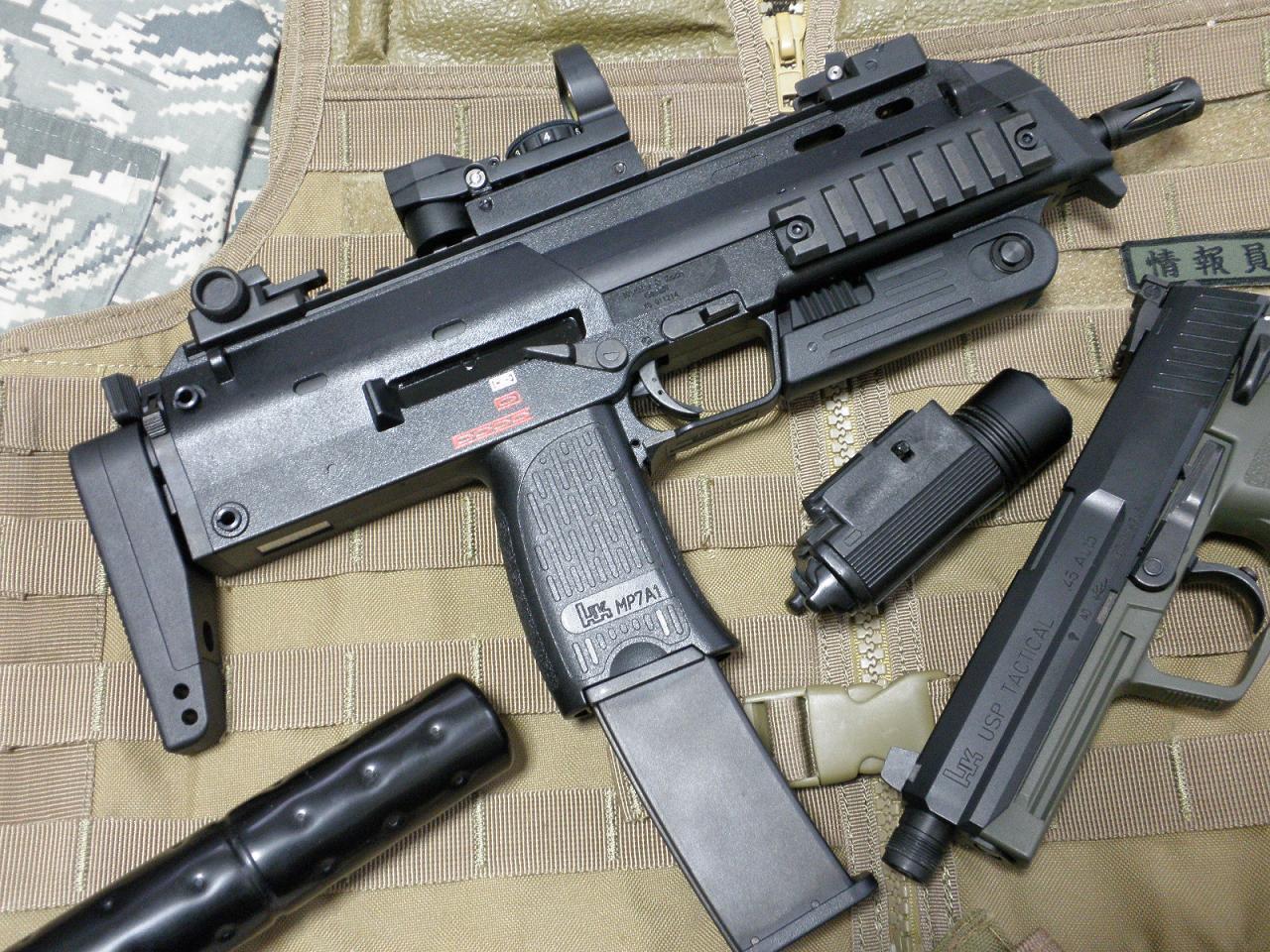 KSC MP7A1 ガスブローバックのレビュー後編: まる吉のトイガン基地