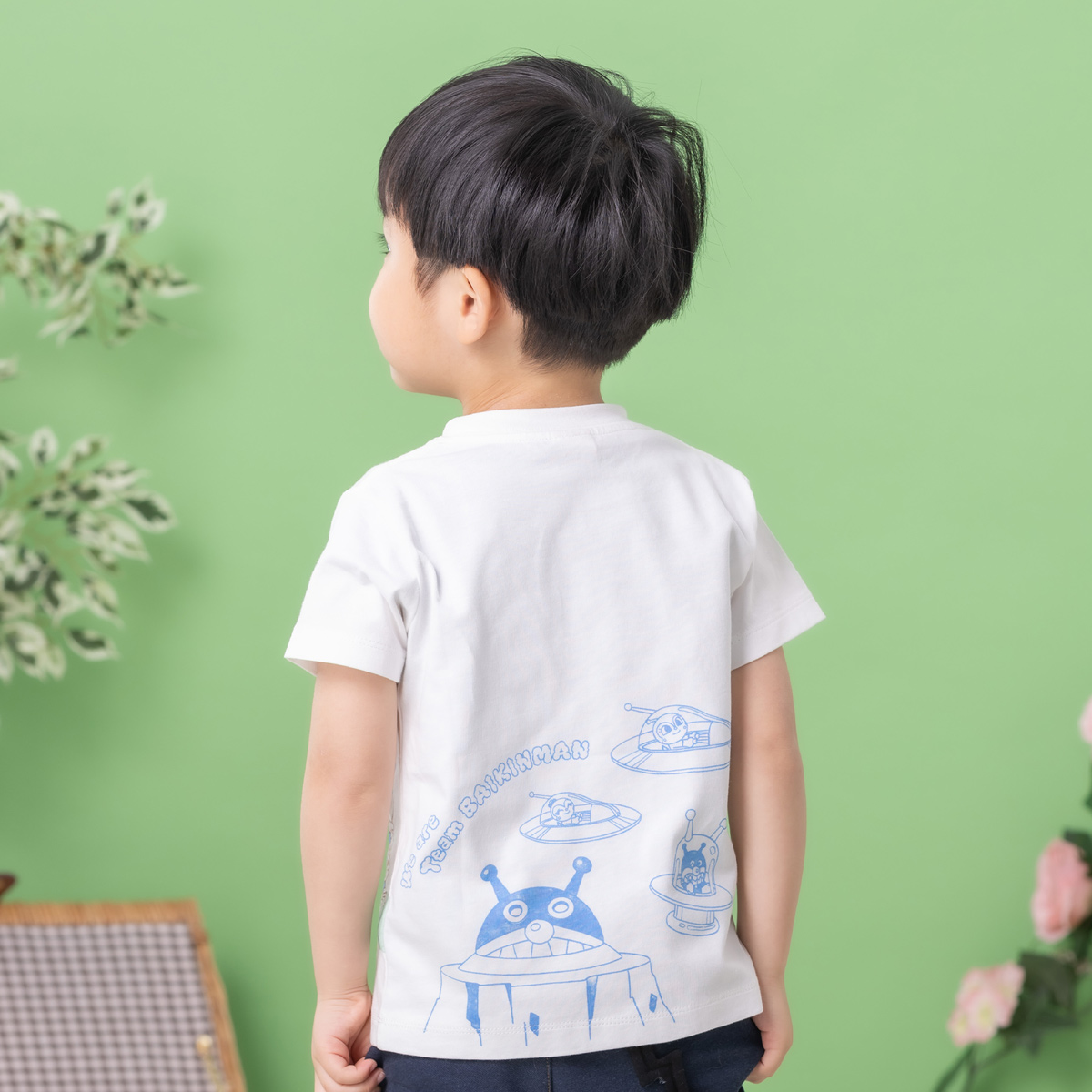 だだんだんとなかまたち柄半袖Tシャツ｜アイテム｜アンパンマンキッズ