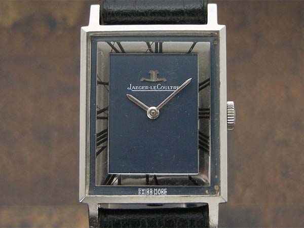 ジャガー・ルクルト レクタンギュラー 手巻き ツートンダイアル | アン