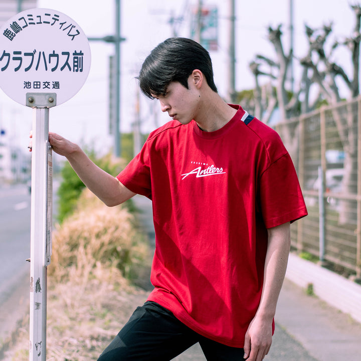 ラインTシャツ（アントラーズロゴ）レッド – 鹿島アントラーズFC