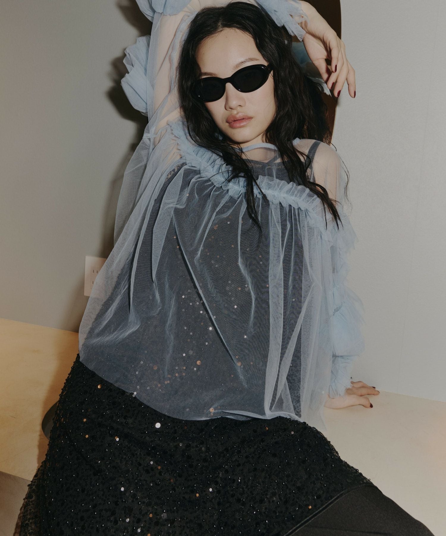 decorative tulle tops | ANDRESD