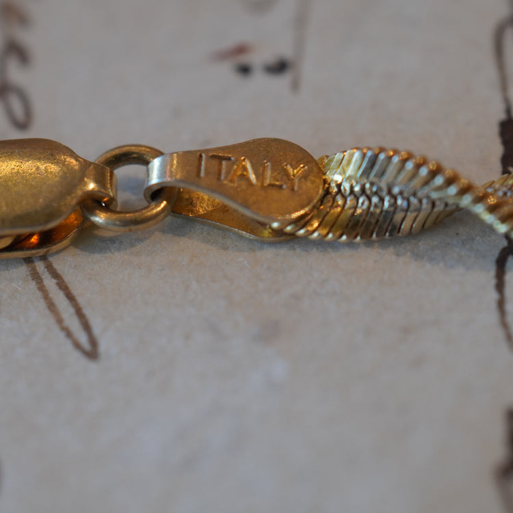 シルバー925 イタリア ヴィンテージ ブレスレット ツイスト | 芦屋Antico
