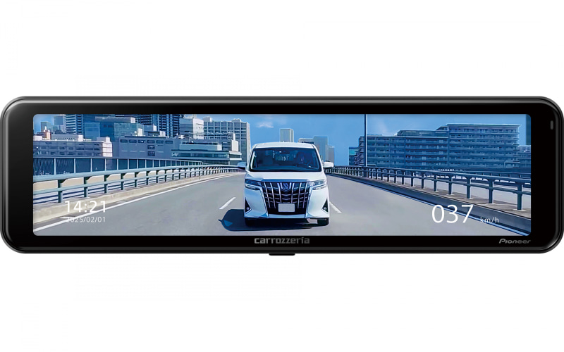 パイオニア、前後STARVIS2対応カメラ搭載のデジタルミラー型ドライブ