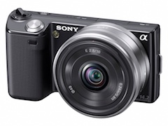 ソニー、世界最小のレンズ交換式デジタルカメラ「NEX-5」「NEX-3