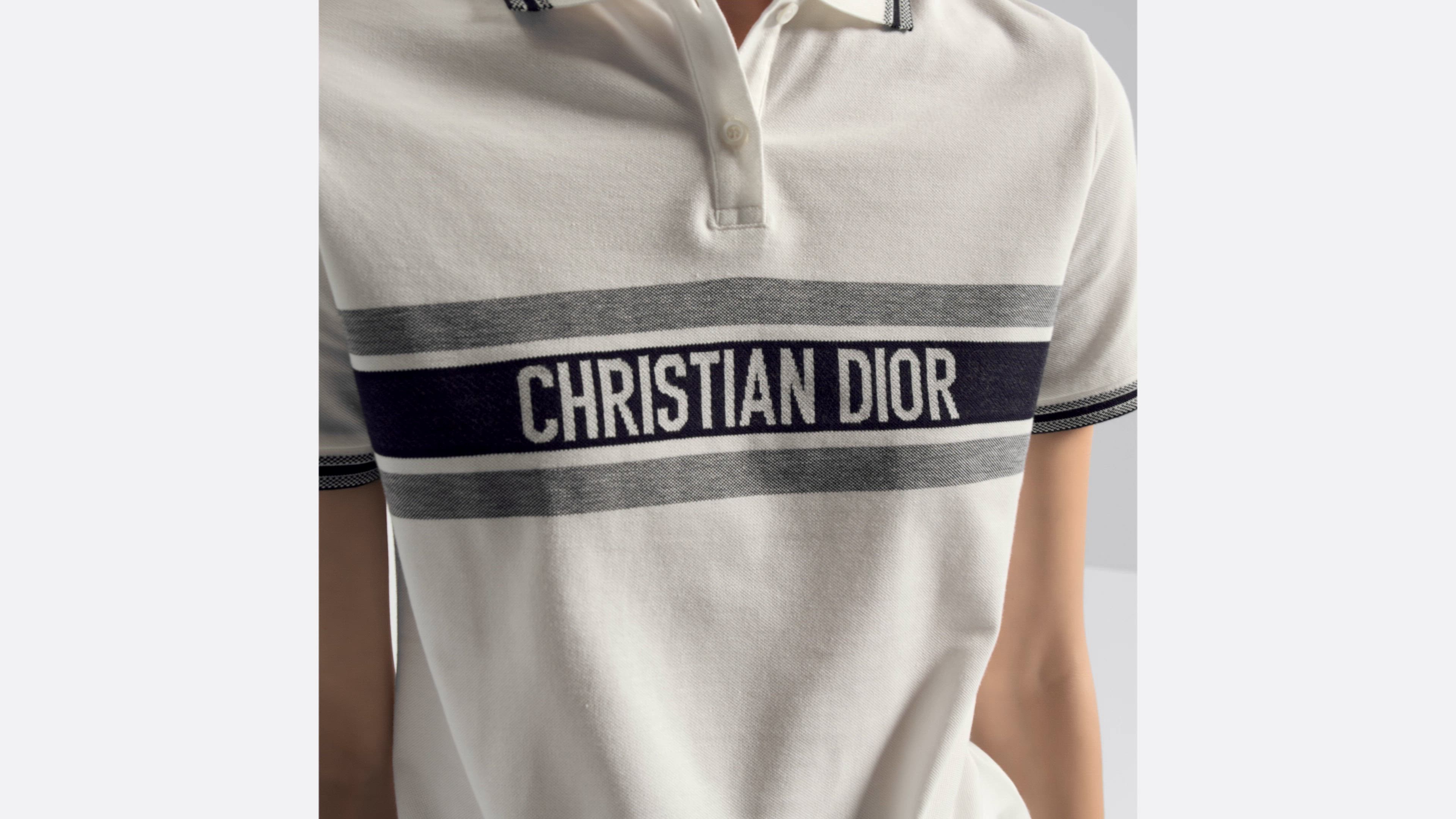 DIOR | ポロシャツ コットンジャージー