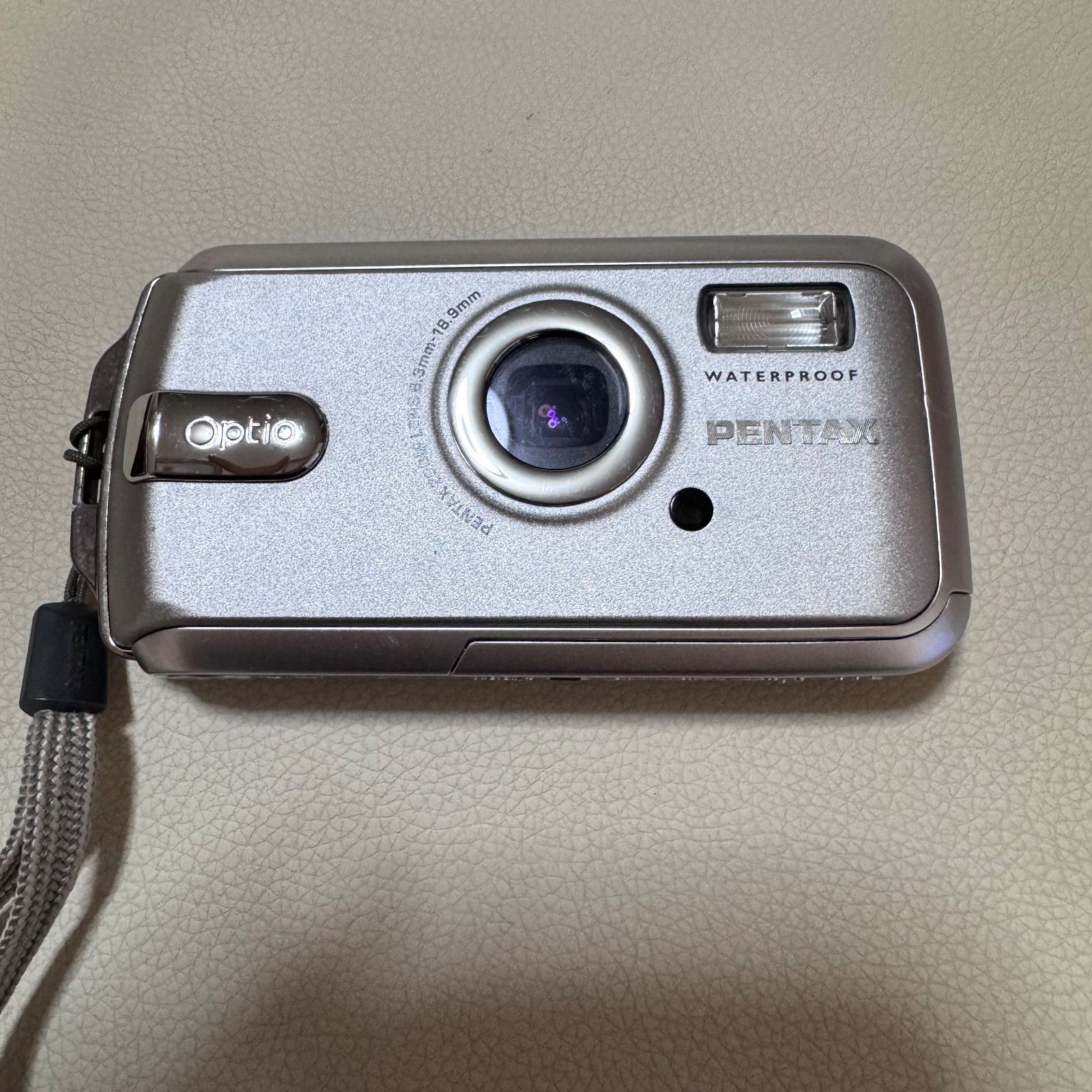 PENTAX ペンタックス Optio W20 防水デジタルカメラ 動作確認済 - メルカリ