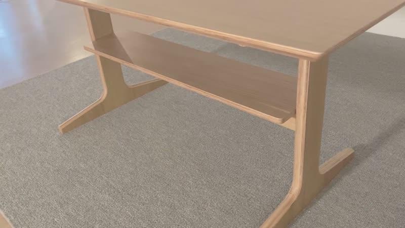 リビングでもダイニングでもつかえるテーブル・2・オーク材 | 無印良品