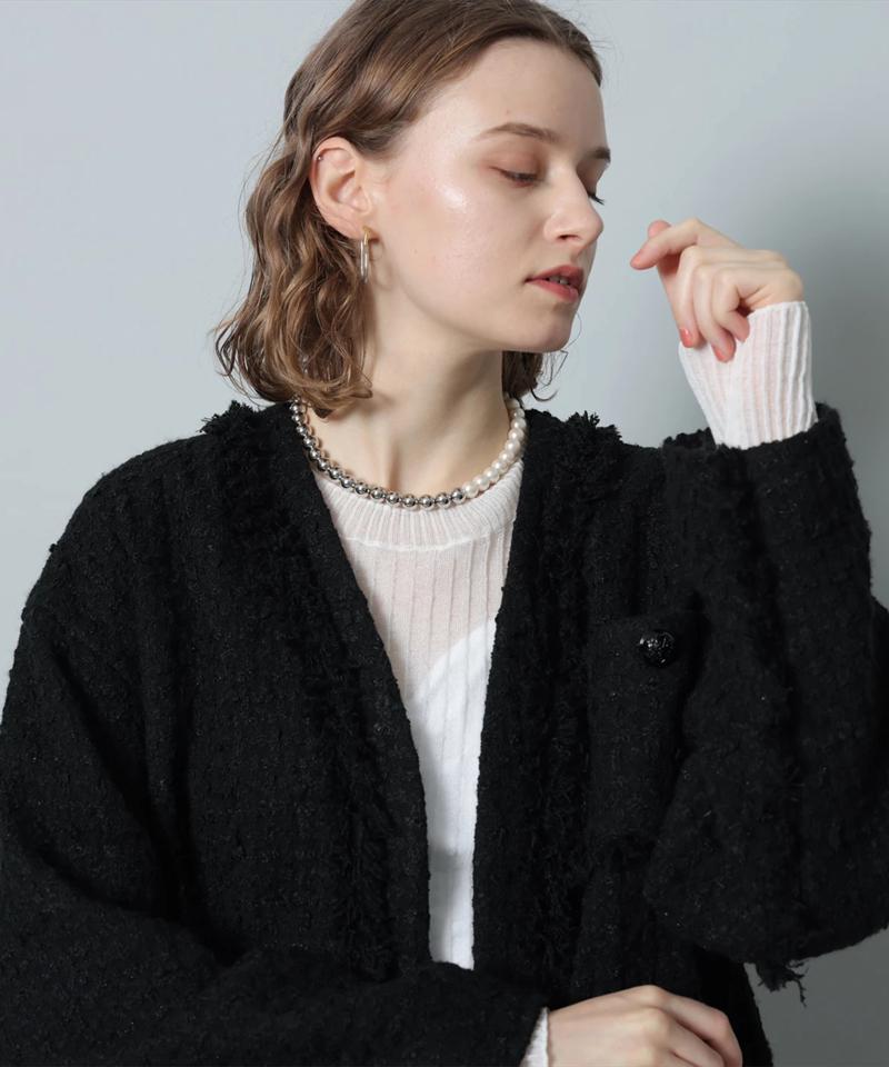 CADUNE(カデュネ)の「ツイードジャケット」 - PARTE