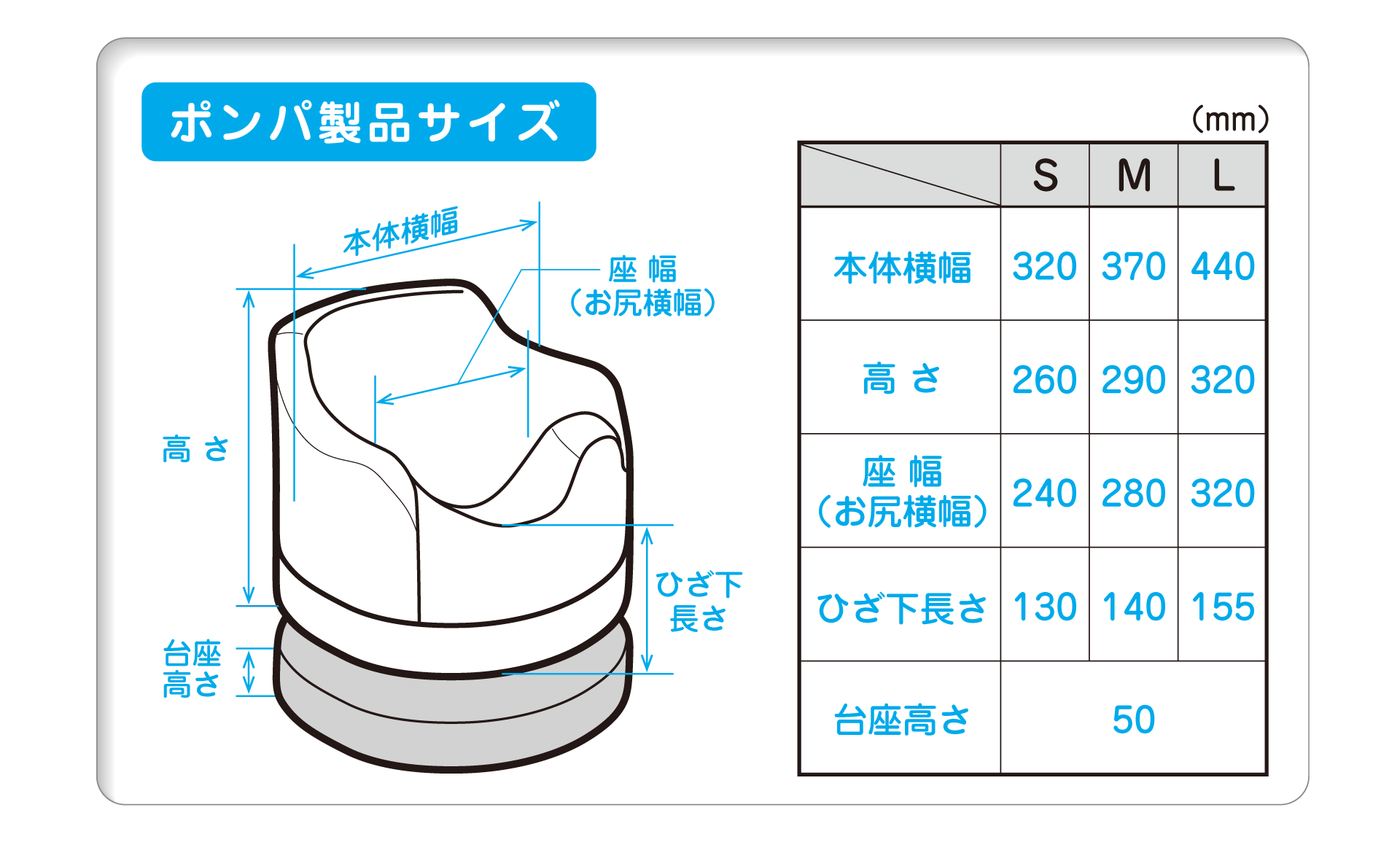ポンパ | 製品紹介 | アシスト│シュクレ 大阪の姿勢保持・座位保持