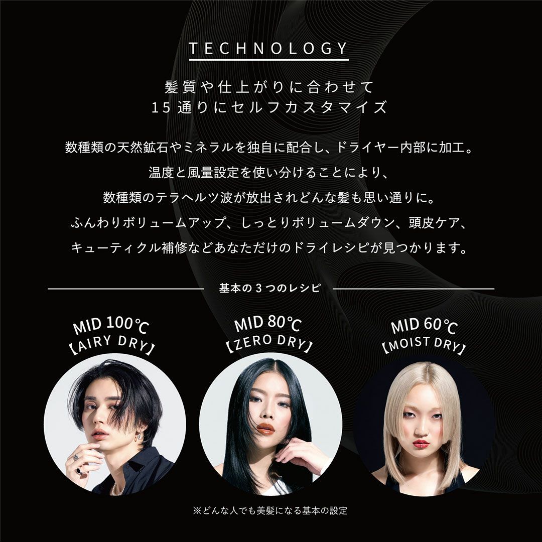 マグネットヘアプロ ドライヤーゼロ ホワイト MAGNETHairPro DRYER HCD