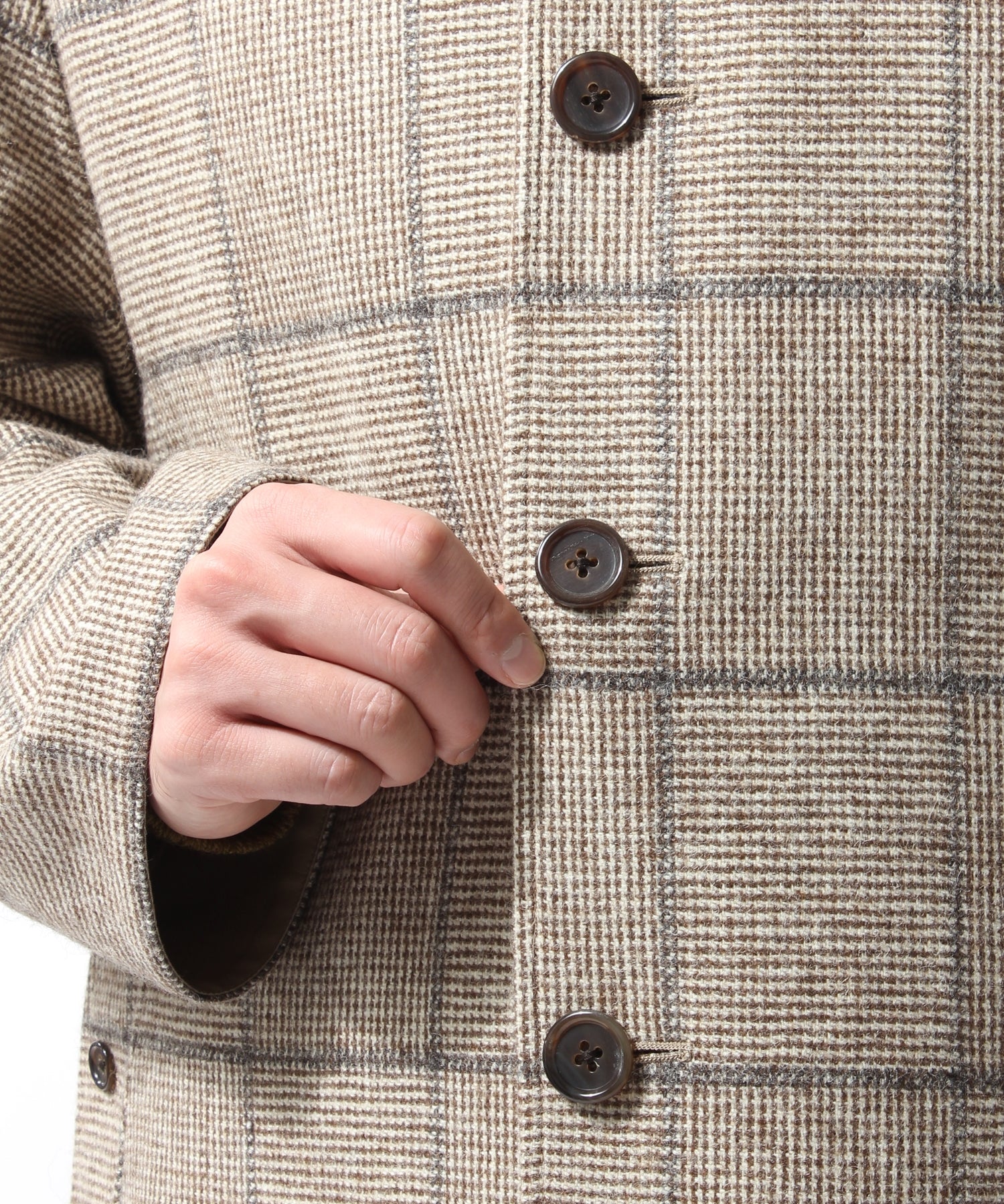 ANATOMICA SINGLE RAGLAN COAT Ⅱ REVERSIBLE / BEIGE – A'r11551