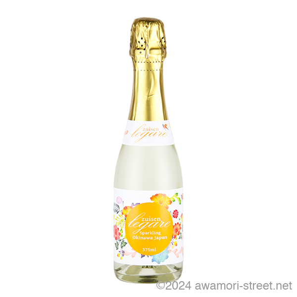 スパークリング泡盛 ZUISEN LEGARE 11度,375ml ハーフボトル / 瑞泉