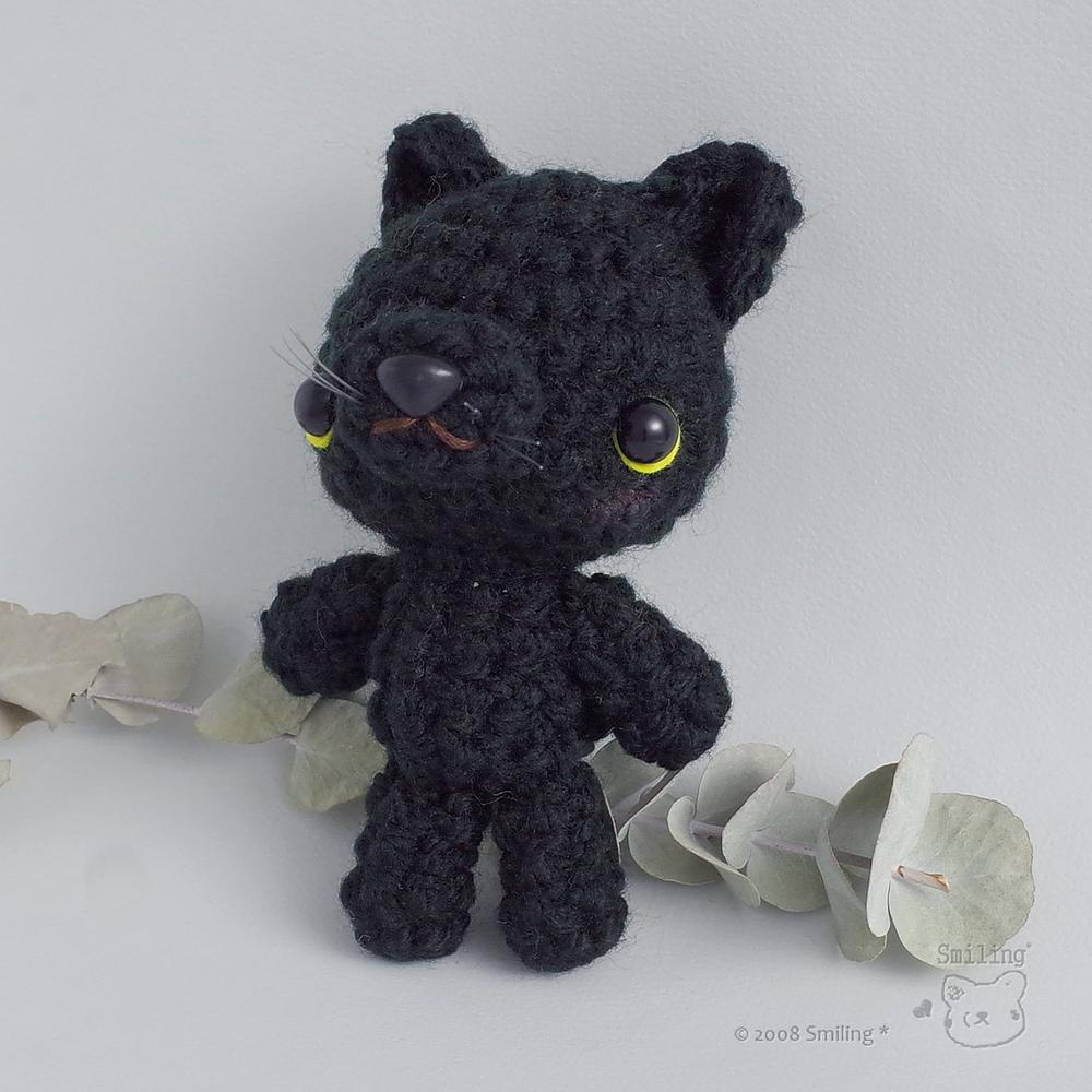 あみぐるみ・黒猫さん ♡ by Smiling * | JAPAN HANDMADE Auction