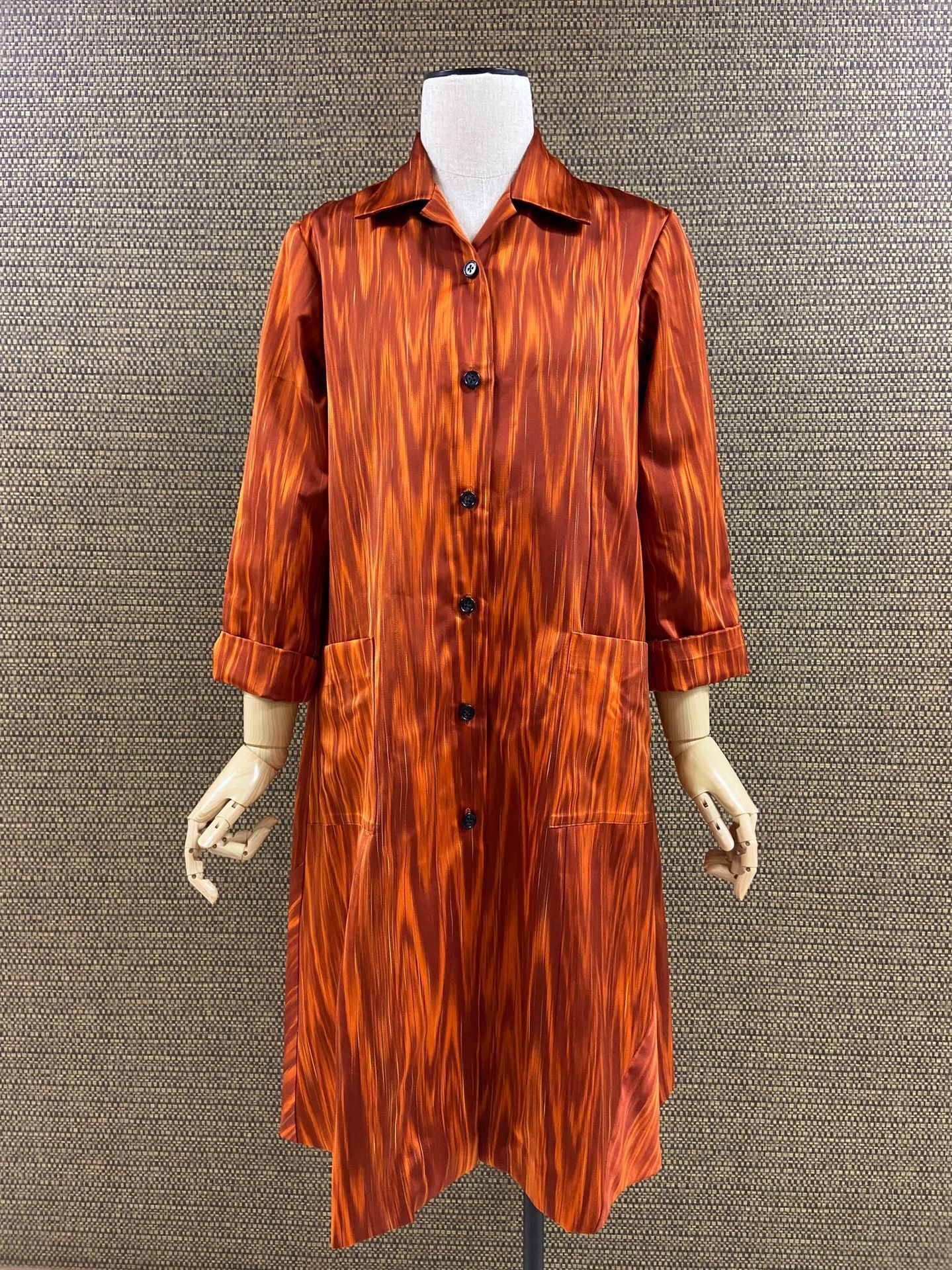 道行からシャツワンピース！東京着物リメイクazu | ブログ | 東京の